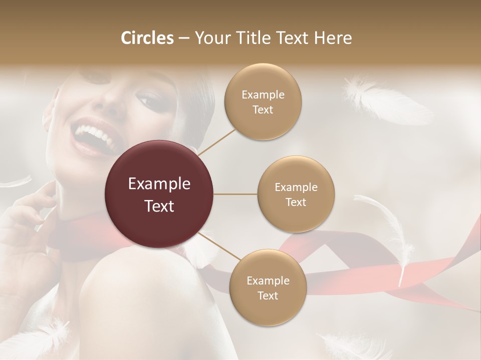 Cheerful Beauty Clean PowerPoint Template