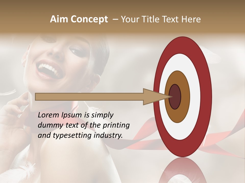 Cheerful Beauty Clean PowerPoint Template