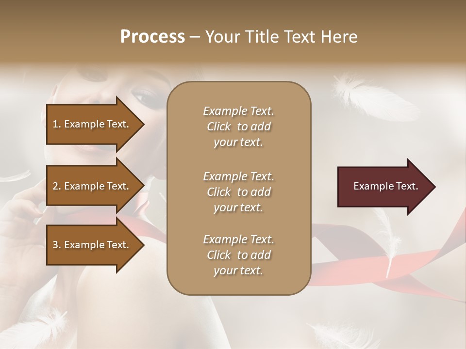 Cheerful Beauty Clean PowerPoint Template