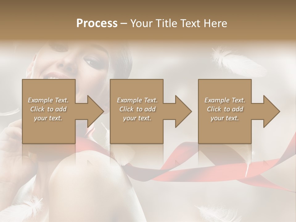 Cheerful Beauty Clean PowerPoint Template