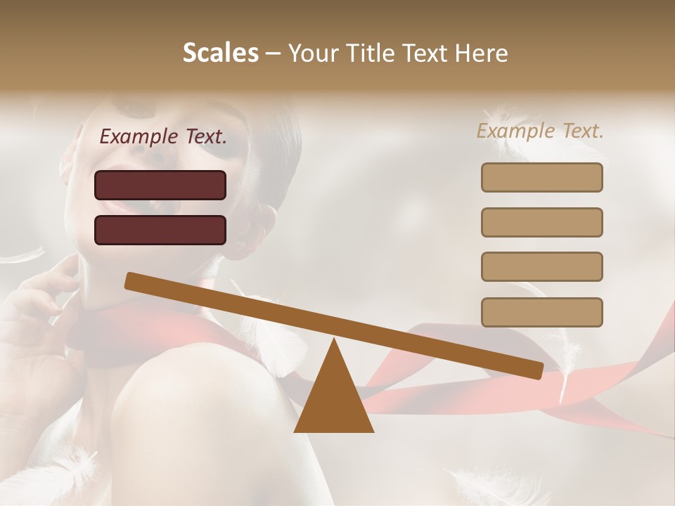 Cheerful Beauty Clean PowerPoint Template