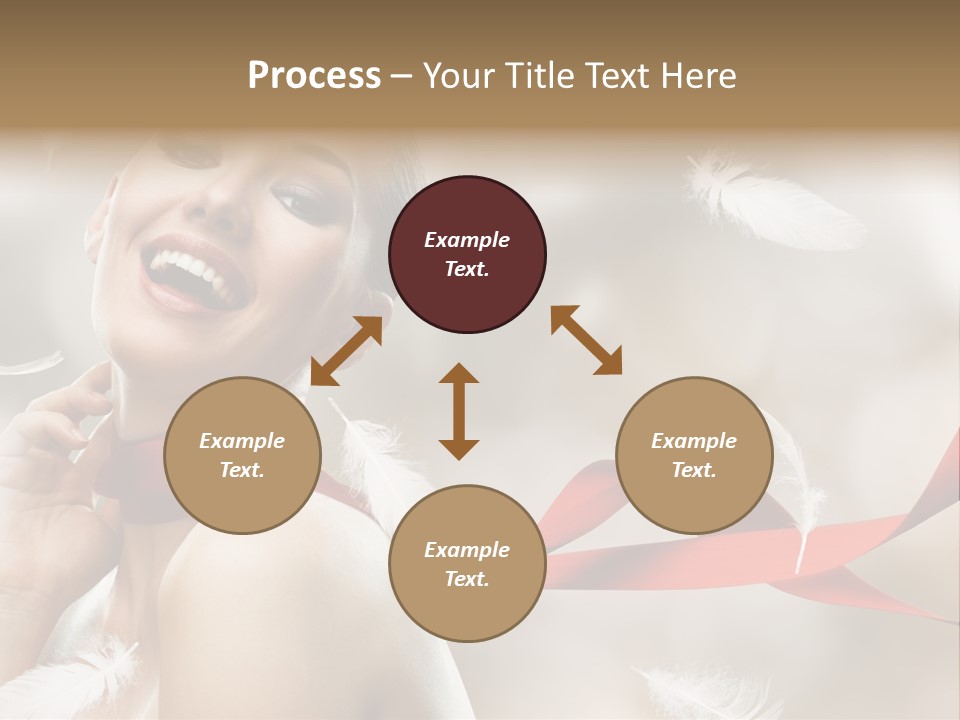 Cheerful Beauty Clean PowerPoint Template