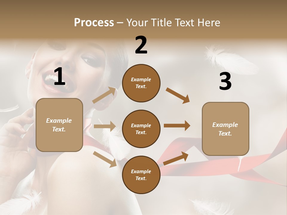 Cheerful Beauty Clean PowerPoint Template