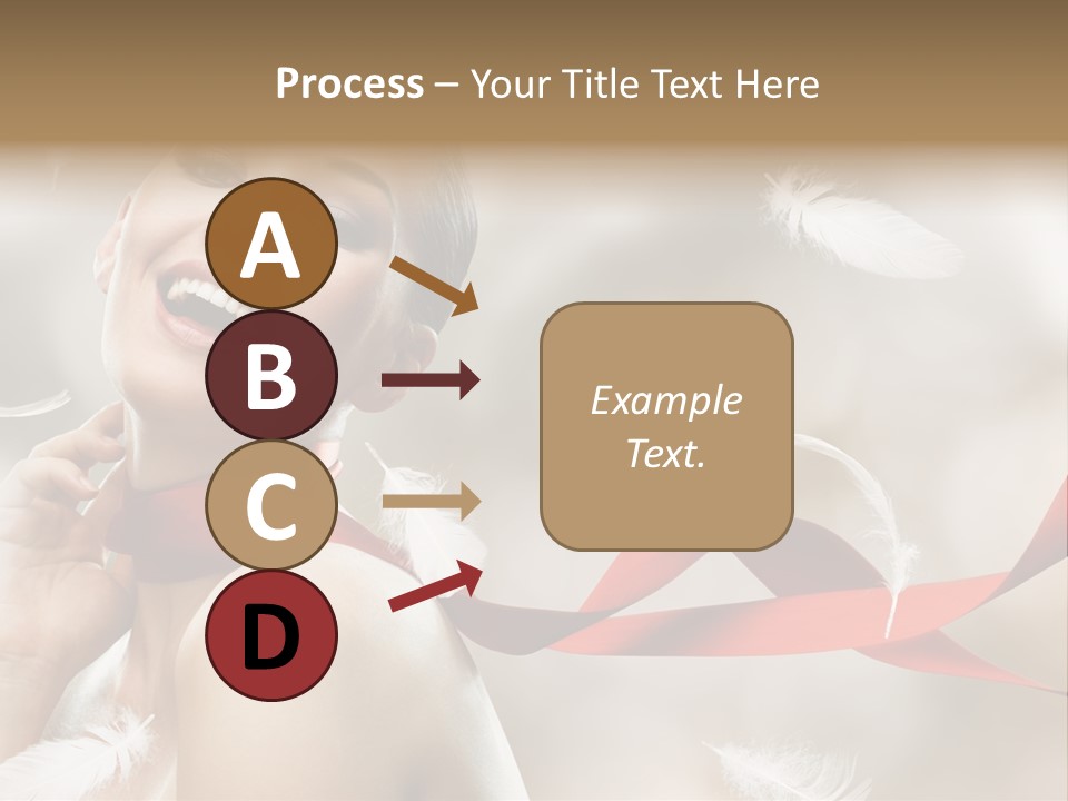Cheerful Beauty Clean PowerPoint Template
