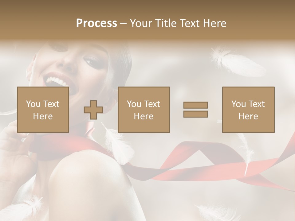 Cheerful Beauty Clean PowerPoint Template