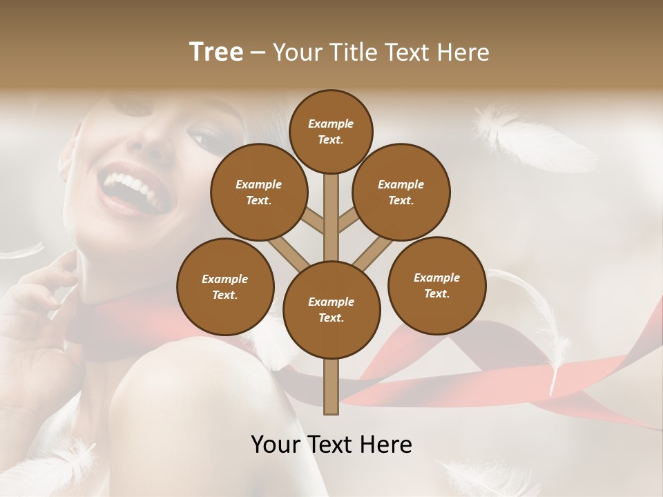 Cheerful Beauty Clean PowerPoint Template