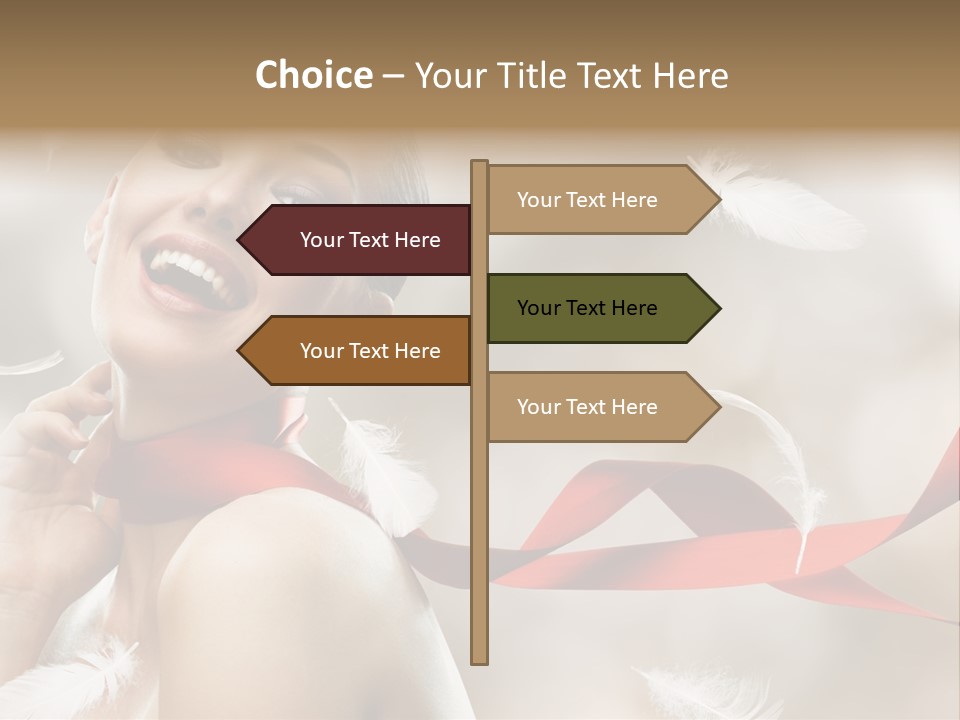 Cheerful Beauty Clean PowerPoint Template