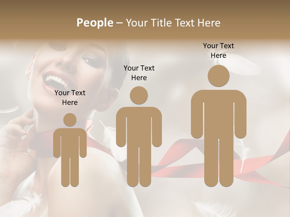 Cheerful Beauty Clean PowerPoint Template