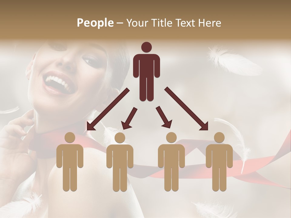 Cheerful Beauty Clean PowerPoint Template