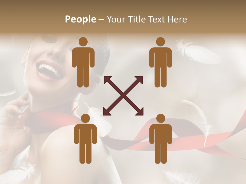 Cheerful Beauty Clean PowerPoint Template