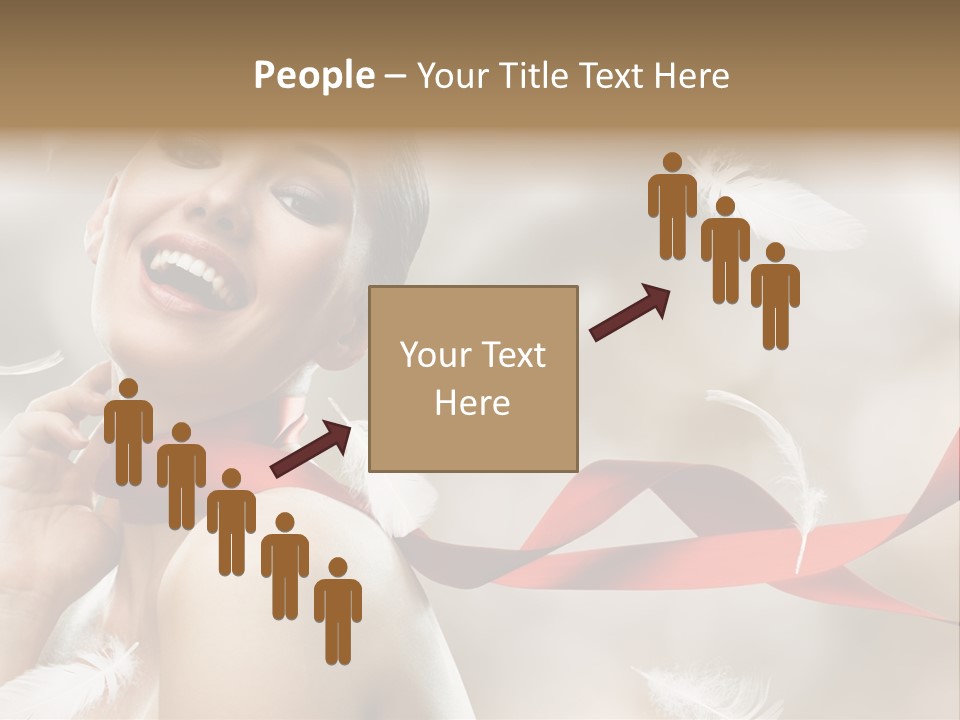 Cheerful Beauty Clean PowerPoint Template