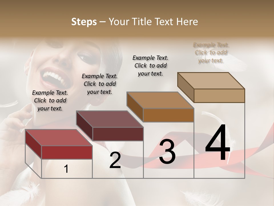 Cheerful Beauty Clean PowerPoint Template