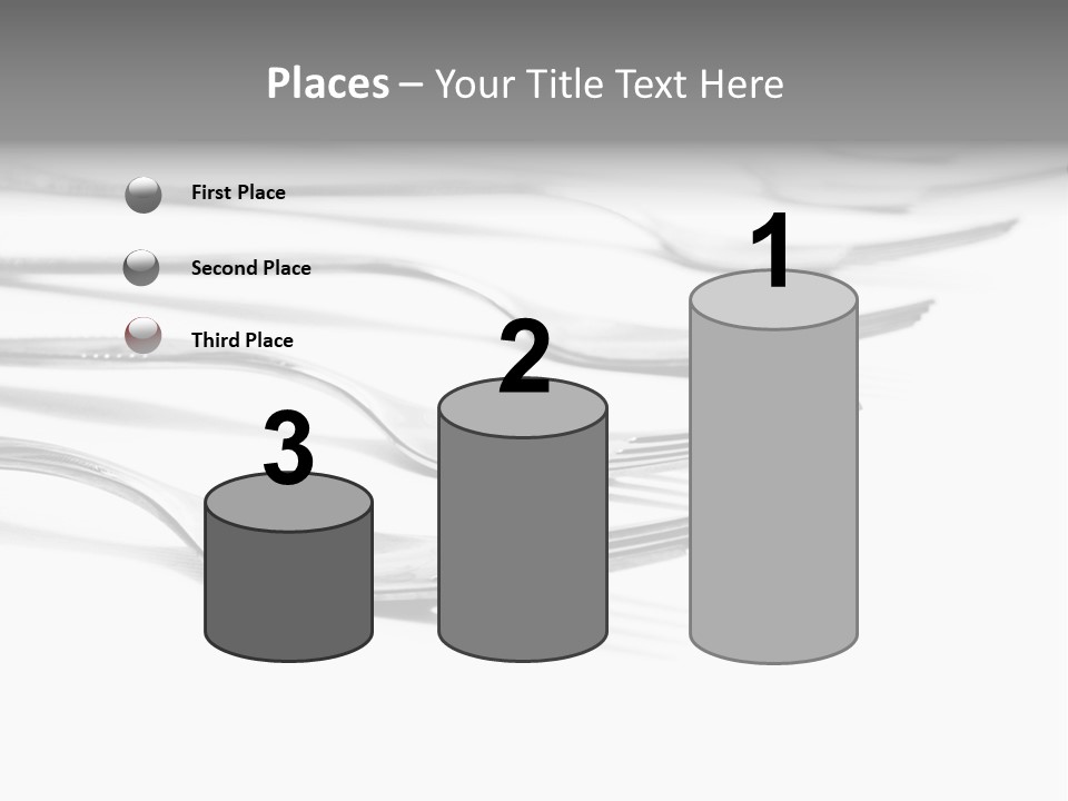 Silver Shine Expensive PowerPoint Template