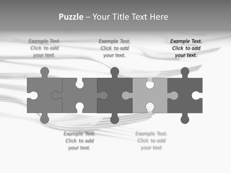 Silver Shine Expensive PowerPoint Template