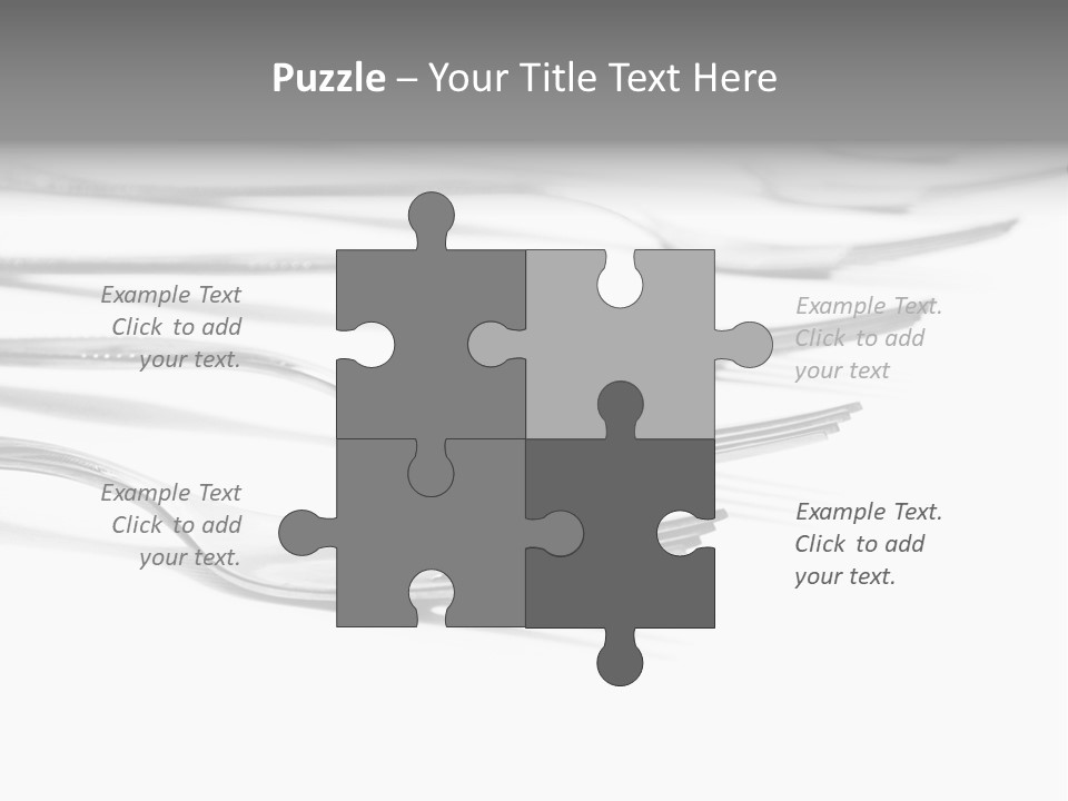 Silver Shine Expensive PowerPoint Template