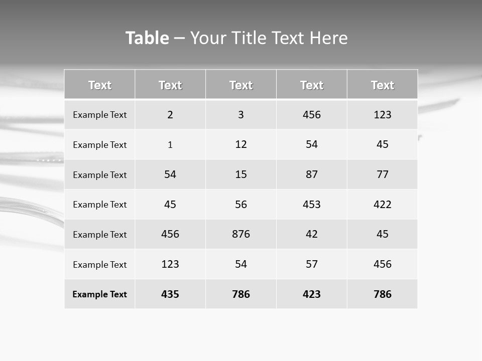Silver Shine Expensive PowerPoint Template