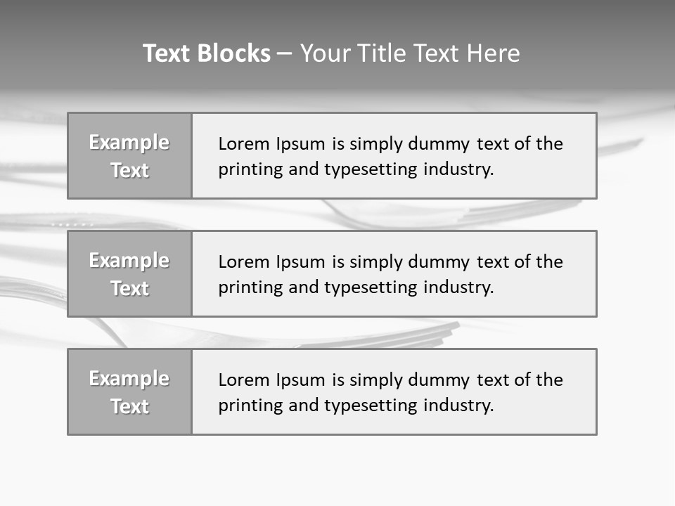 Silver Shine Expensive PowerPoint Template
