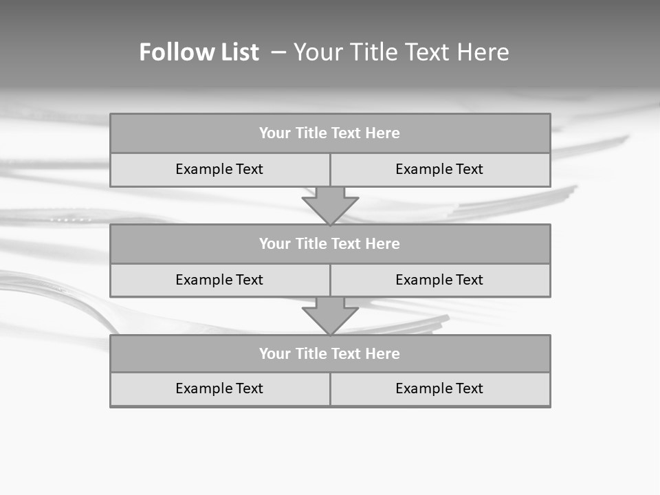 Silver Shine Expensive PowerPoint Template