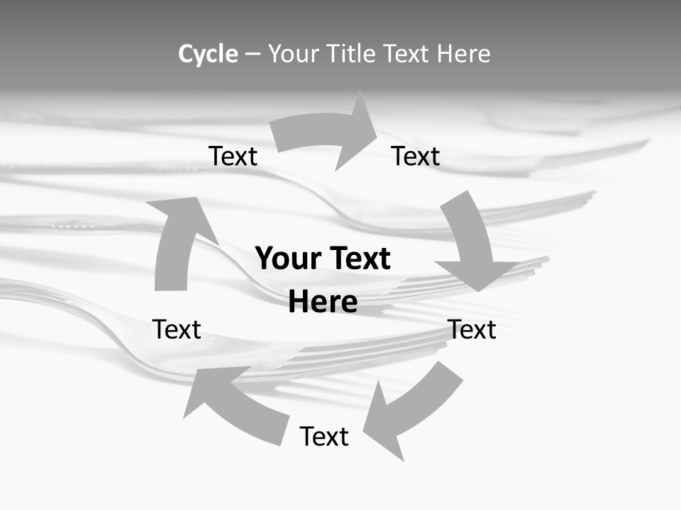 Silver Shine Expensive PowerPoint Template