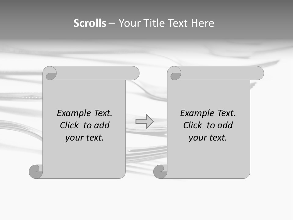 Silver Shine Expensive PowerPoint Template
