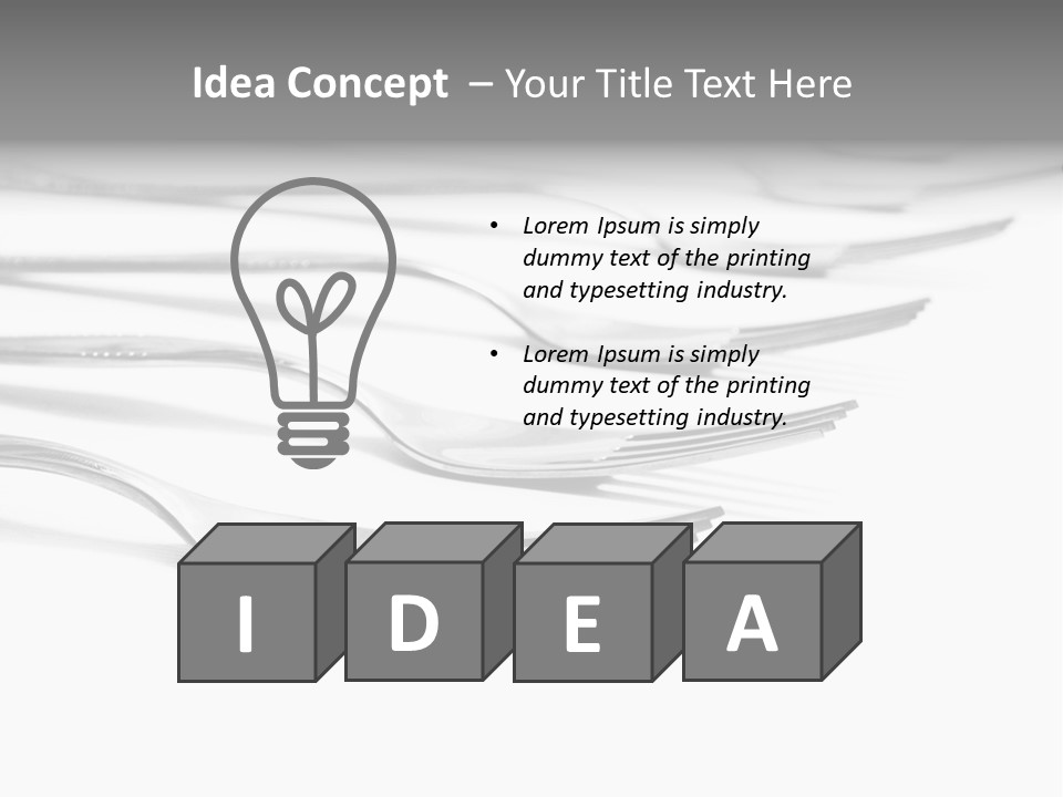 Silver Shine Expensive PowerPoint Template