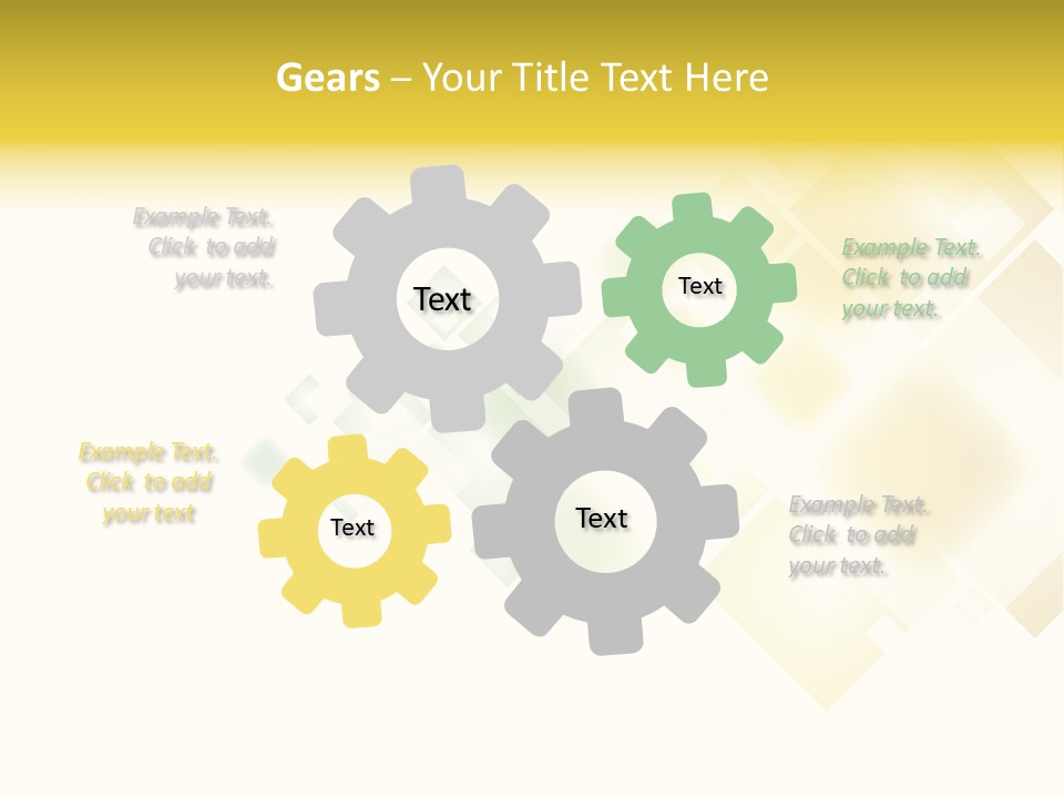 Presentation Blur Backdrop PowerPoint Template