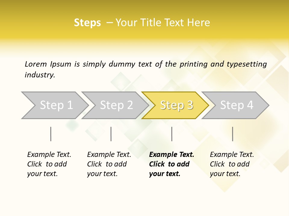 Presentation Blur Backdrop PowerPoint Template