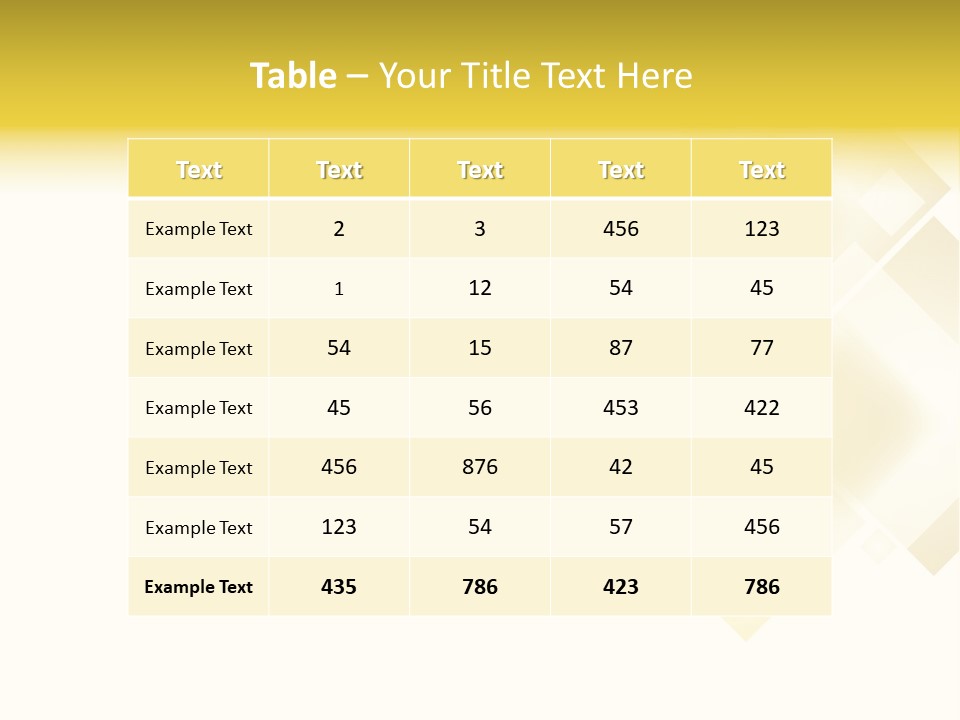 Presentation Blur Backdrop PowerPoint Template