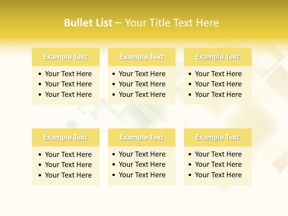 Presentation Blur Backdrop PowerPoint Template