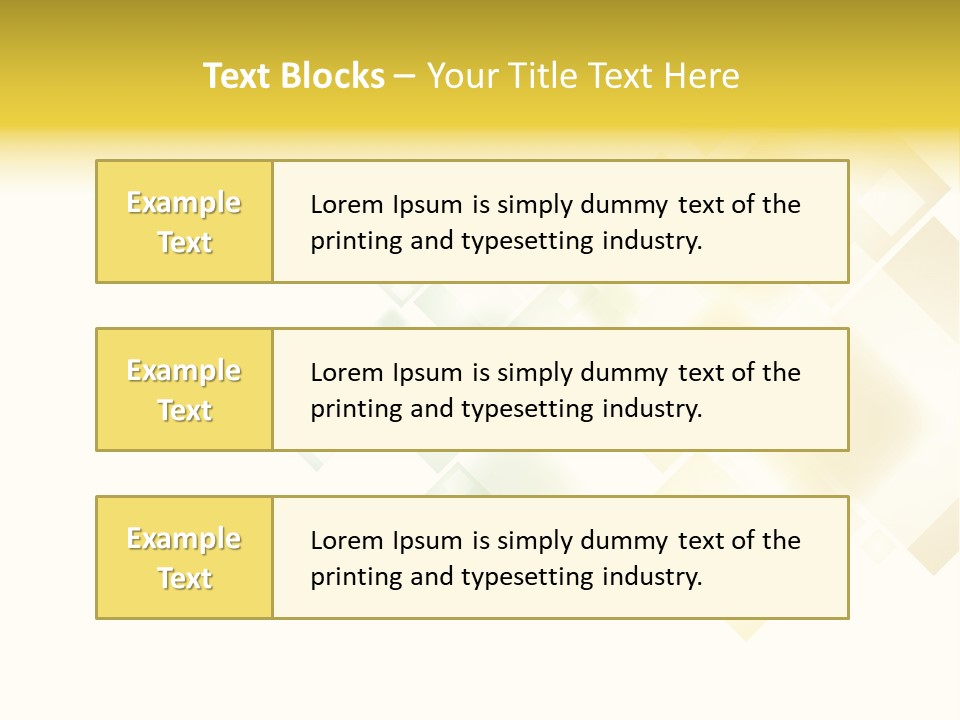 Presentation Blur Backdrop PowerPoint Template