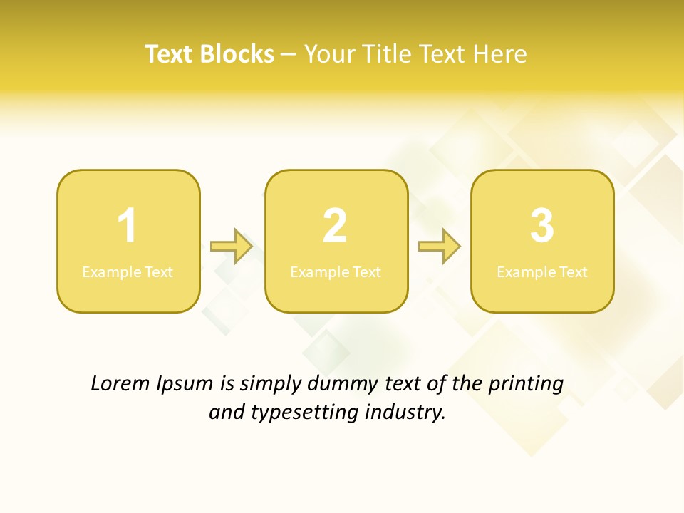 Presentation Blur Backdrop PowerPoint Template