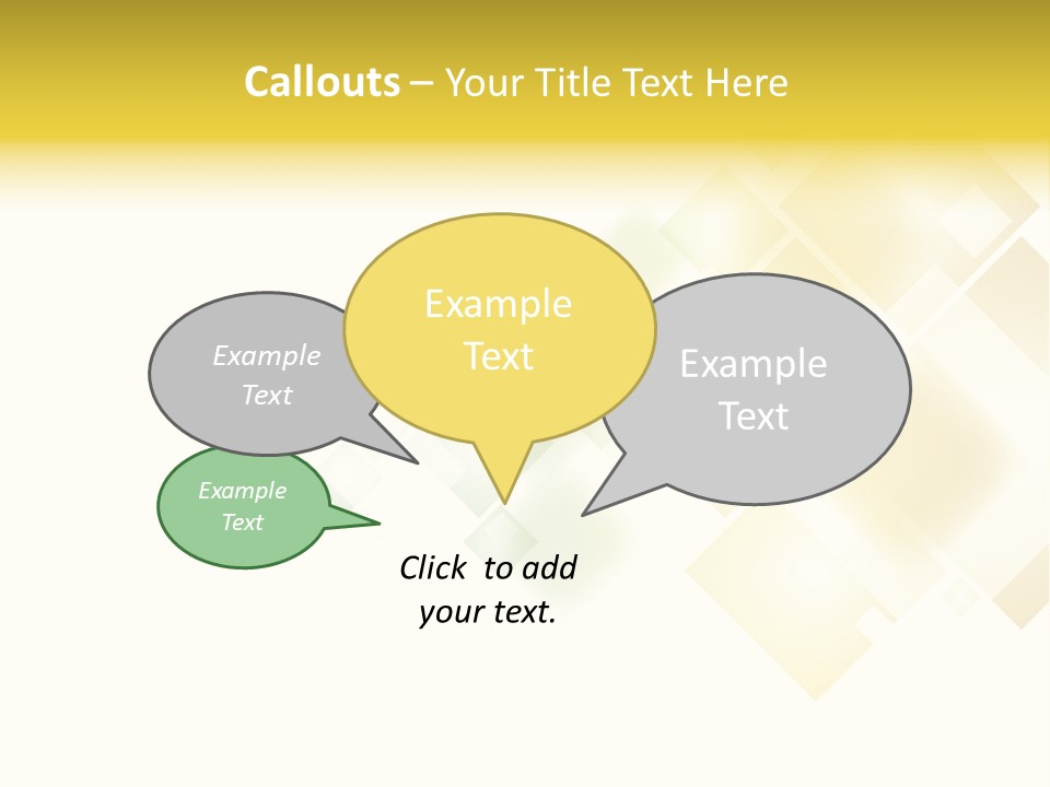Presentation Blur Backdrop PowerPoint Template