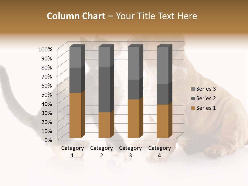 Friends Cat Emotions PowerPoint Template