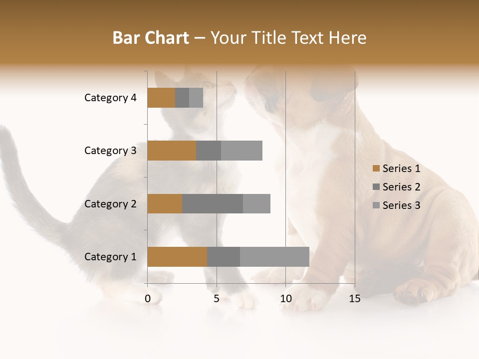 Friends Cat Emotions PowerPoint Template