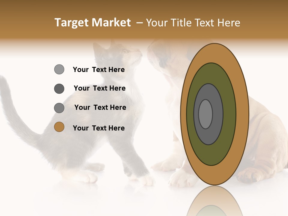 Friends Cat Emotions PowerPoint Template