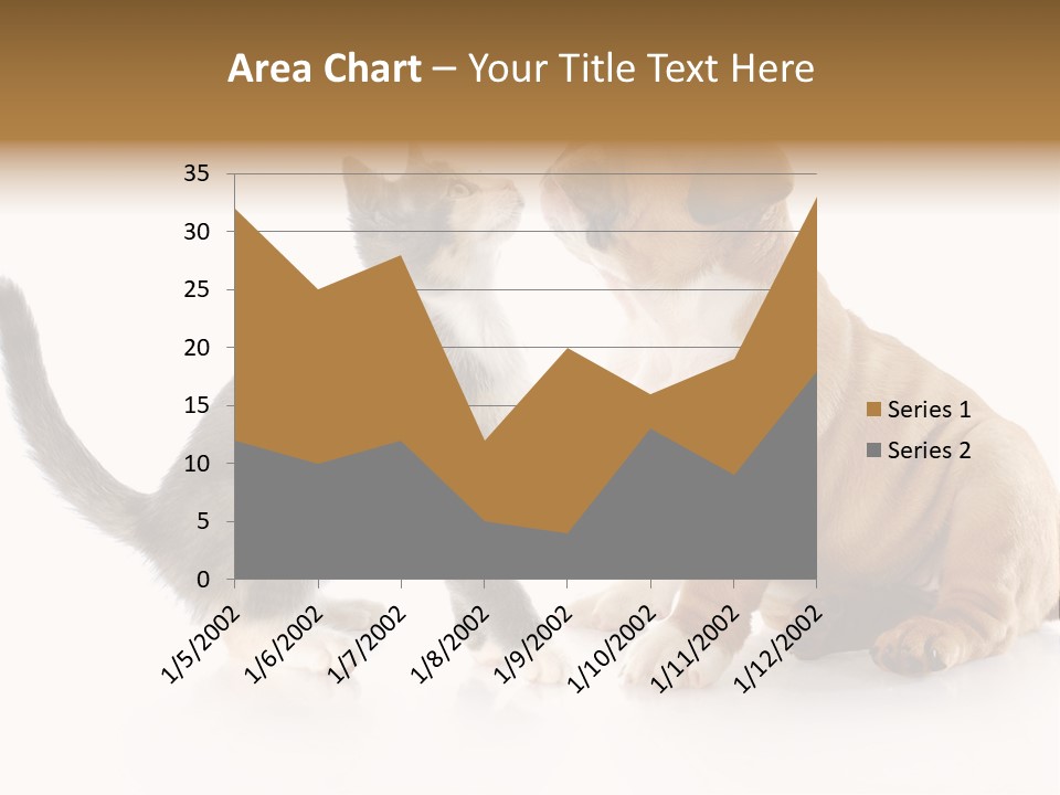 Friends Cat Emotions PowerPoint Template