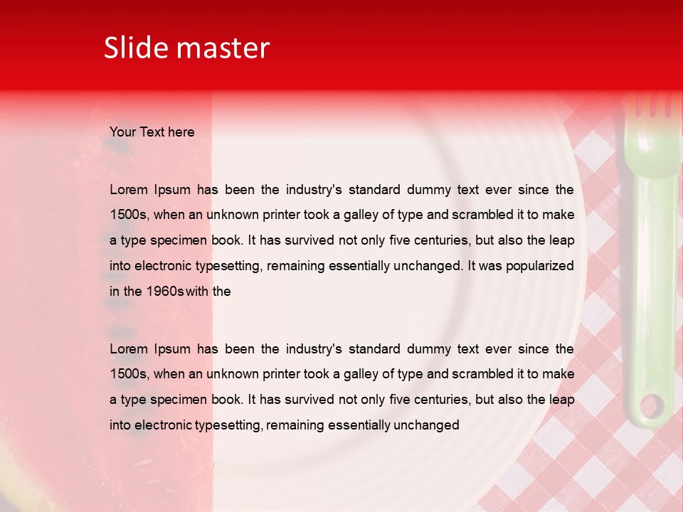 Tasty Snack Closeup PowerPoint Template