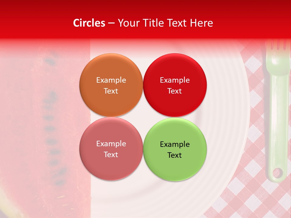 Tasty Snack Closeup PowerPoint Template