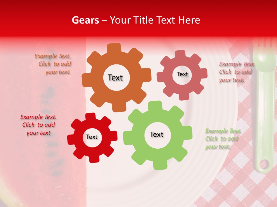 Tasty Snack Closeup PowerPoint Template