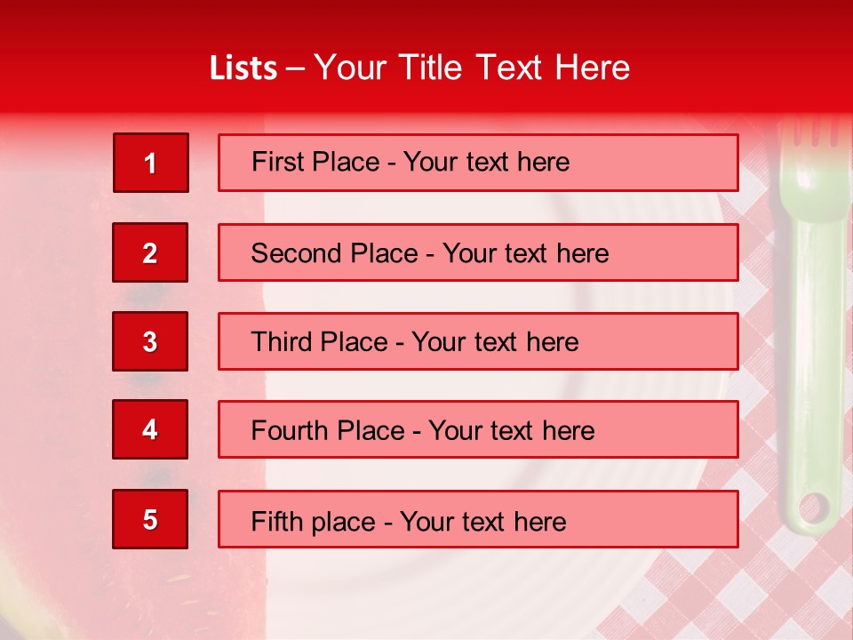 Tasty Snack Closeup PowerPoint Template