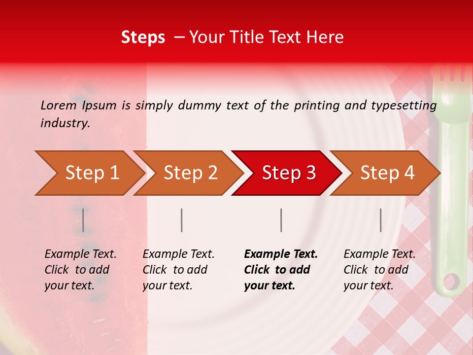 Tasty Snack Closeup PowerPoint Template