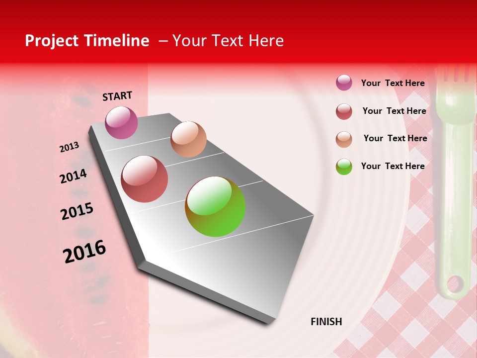 Tasty Snack Closeup PowerPoint Template