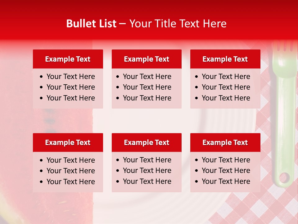 Tasty Snack Closeup PowerPoint Template