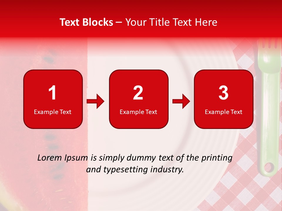 Tasty Snack Closeup PowerPoint Template