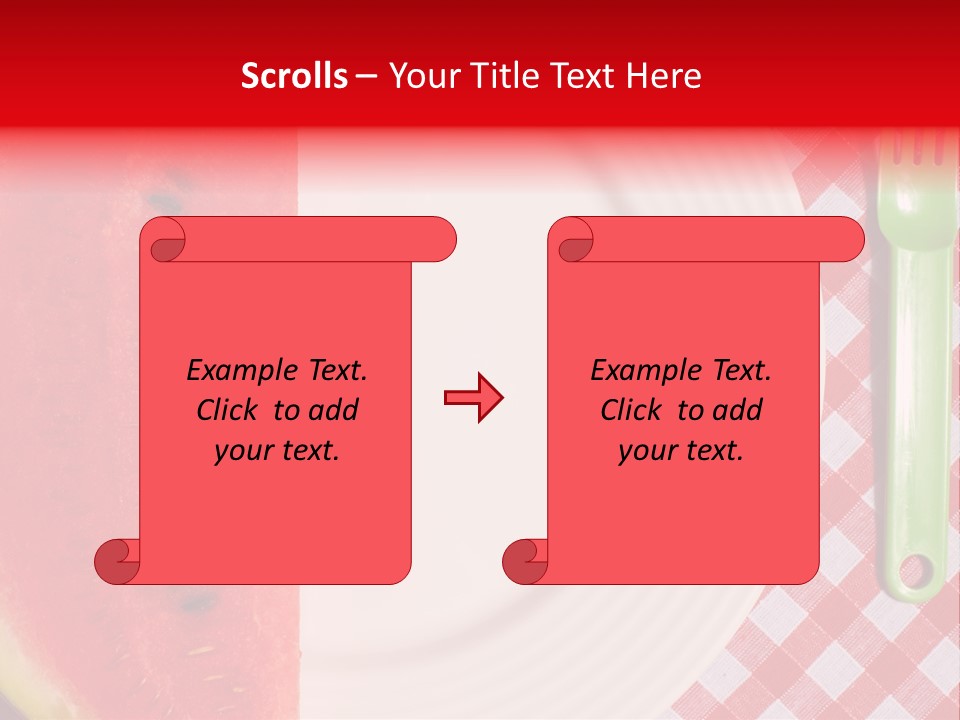 Tasty Snack Closeup PowerPoint Template
