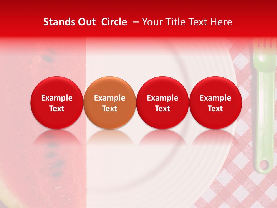 Tasty Snack Closeup PowerPoint Template