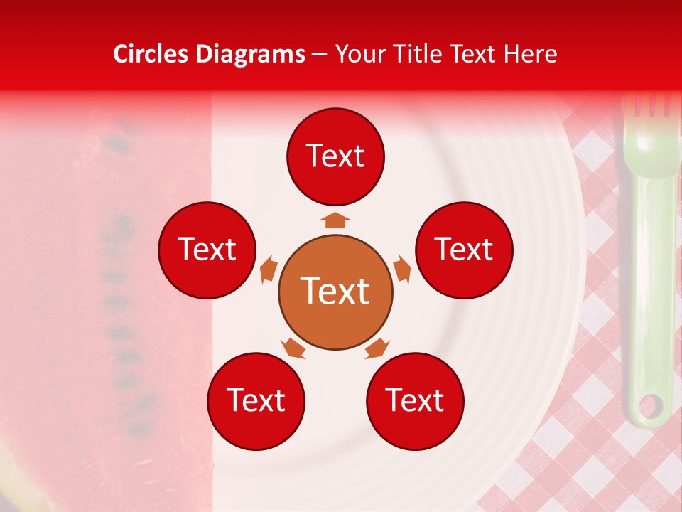 Tasty Snack Closeup PowerPoint Template