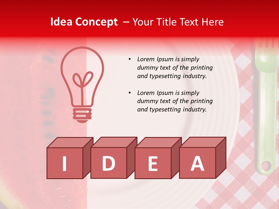 Tasty Snack Closeup PowerPoint Template