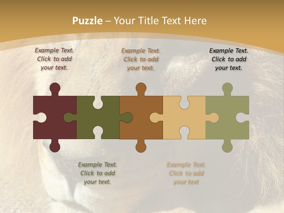 Laying African Wise PowerPoint Template