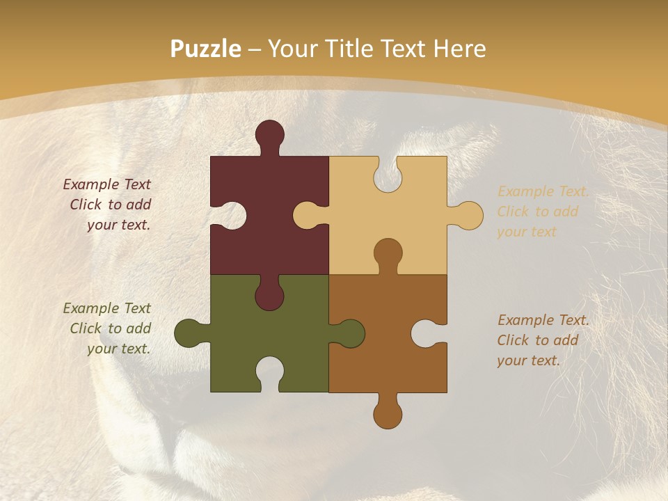 Laying African Wise PowerPoint Template